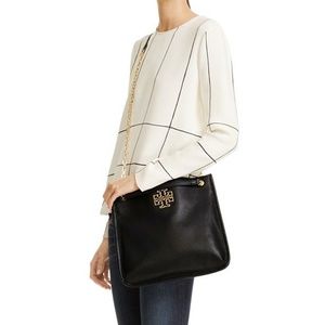 Tory Burch Black Britten Swingpack